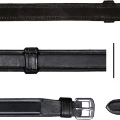 5/8 HUNTER REINS WITH 7 LEATHER LOOPS (WITHOUT STOPPER) -Best Equestrian Supplies 5 8 hunter reins with 7 leather loops without stop 2