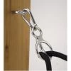 BLOCKER TIE RING - CHROME 1 BLOCKER TIE RING - CHROME -Best Equestrian Supplies blocker tie ring chrome