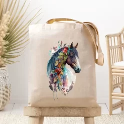 DARK HORSE DREAM CANVAS TOTE BAG