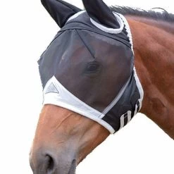 FINE MESH FLYMASK WITH EARS 5 FINE MESH FLYMASK WITH EARS -Best Equestrian Supplies fine mesh flymask with ears 1