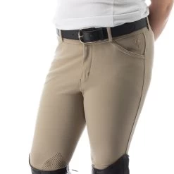 Equinavia GRETA KIDS SILICONE KNEE PATCH BREECHES -Best Equestrian Supplies greta kids silicone knee patch breeches 2