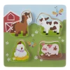 HAPPY HILL WOODEN FARM PUZZLE -Best Equestrian Supplies happy hill wooden farm puzzle