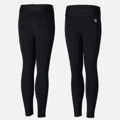 KID'S ACTIVE SICILONE KNEE PATCH WINTER TIGHTS 10 KID'S ACTIVE SICILONE KNEE PATCH WINTER TIGHTS -Best Equestrian Supplies kids active sicilone knee patch winter tights 2