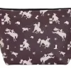 "Lila" Rodeo Large Cosmetic Pouch