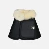 LINCOLN FAUX FUR BELL BOOTS -Best Equestrian Supplies lincoln faux fur bell boots