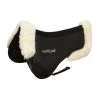 NEW TRIFECTA COTTON HALF PAD WITH SHEEPSKIN ROLLS -Best Equestrian Supplies new trifecta cotton half pad with sheepskin rolls