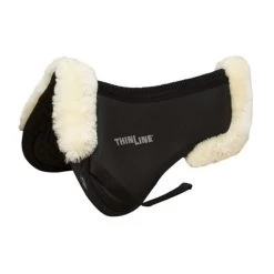 NEW TRIFECTA COTTON HALF PAD WITH SHEEPSKIN ROLLS 14 NEW TRIFECTA COTTON HALF PAD WITH SHEEPSKIN ROLLS -Best Equestrian Supplies new trifecta cotton half pad with sheepskin rolls 5