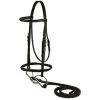 PLAIN RAISED LEATHER BRIDLE 2 PLAIN RAISED LEATHER BRIDLE -Best Equestrian Supplies plain raised leather bridle