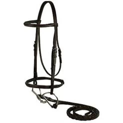 PLAIN RAISED LEATHER BRIDLE