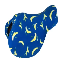 PRINTED FLEECE SADDLE COVER