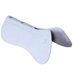 Six Point Saddle Pad – Cotton Half Pad W/ Wither Freedom™ -Best Equestrian Supplies six point saddle pad cotton half pad w wither free 2