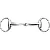 STAINLESS STEEL HOLLOW EGGBUTT SNAFFLE 18MM