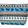 Tribal Horses Cosmetic Pouch -Best Equestrian Supplies tribal horses cosmetic pouch