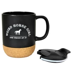 Weird Horse Girl Mug In Onyx