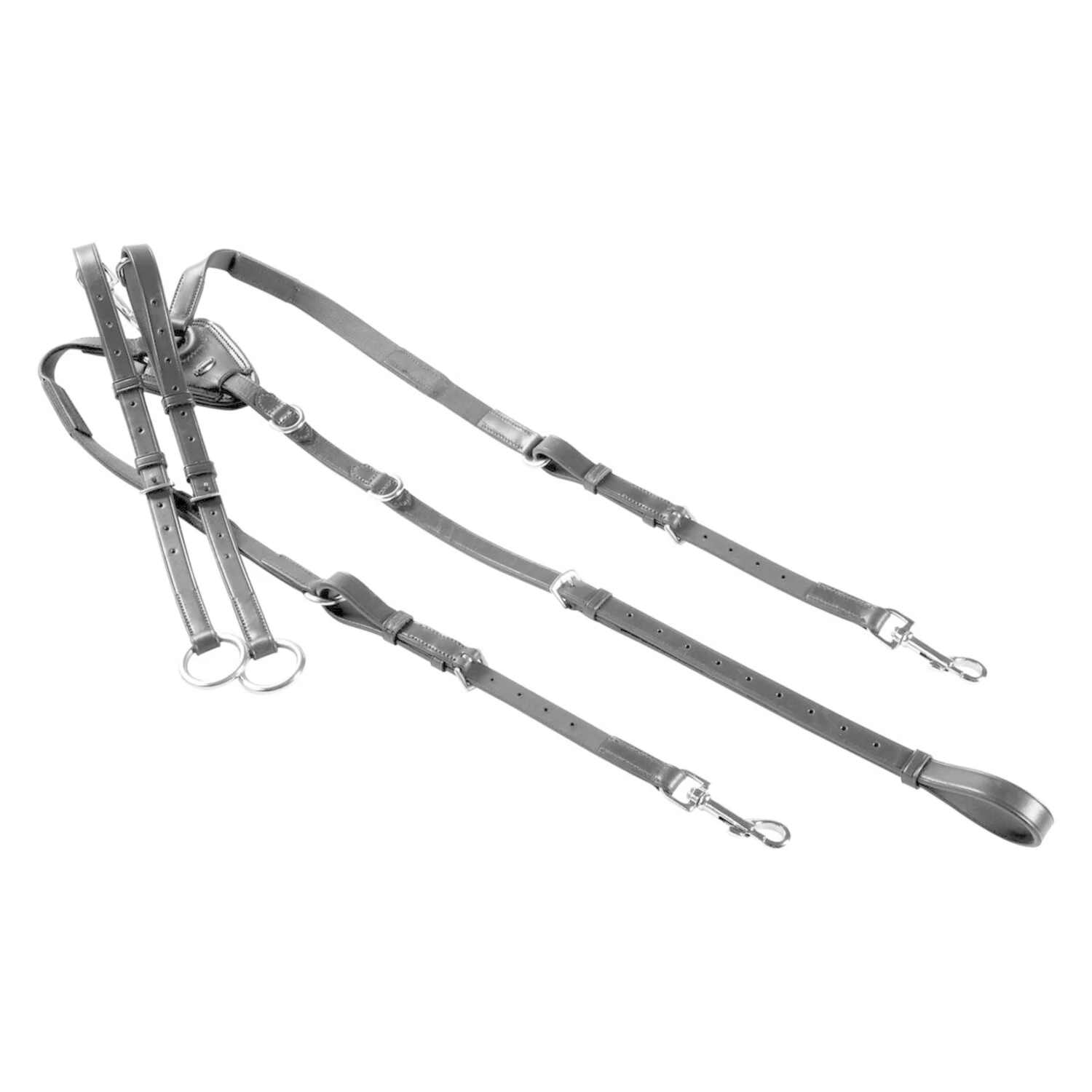 Waldhausen X-LINE BREASTPLATE W/ELASTIC BROWN/BULL 3 Waldhausen X-LINE BREASTPLATE W/ELASTIC BROWN/BULL