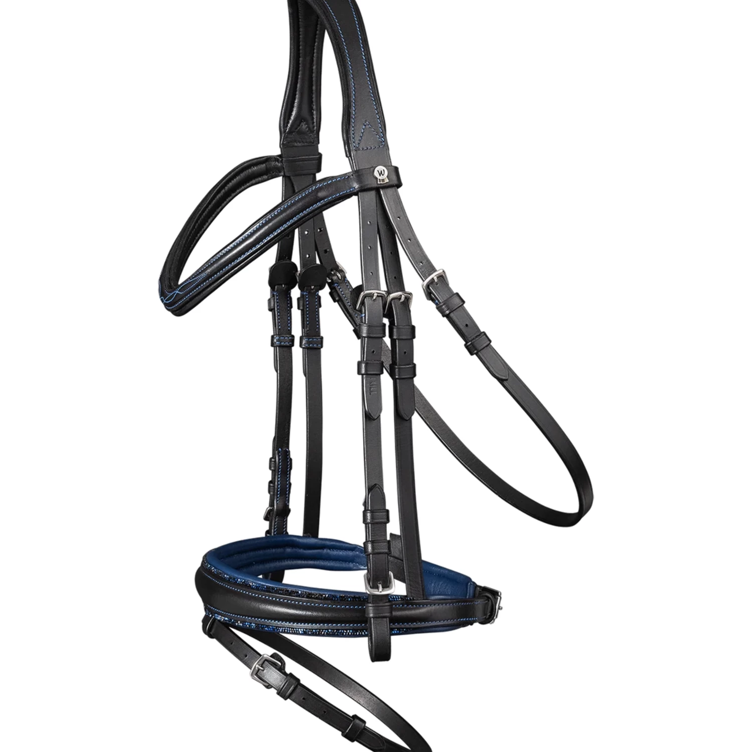 Waldhausen X-LINE "CRYSTAL BLUE" BRIDLE 4 Waldhausen X-LINE "CRYSTAL BLUE" BRIDLE - Image 2